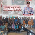 Ini Penekanan Waka Polres Sidrap Saat Jumat Curhat di Panca Rijang
