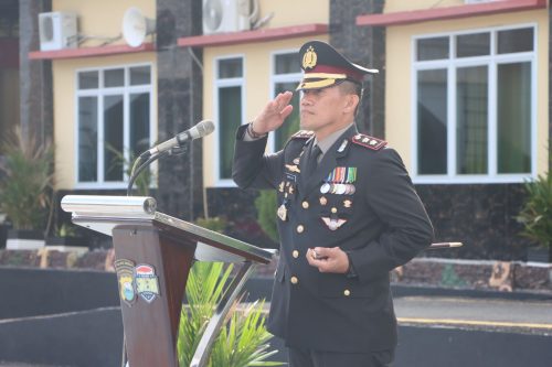 Kapolres Sidrap Pimpin Upacara Hari Lahir Pancasila