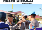 Saat Pimpin Apel Gelar Pasukan Operasi Patuh Pallawa 2023, Ini Penyampaian Kapolres Sidrap kepada Personel