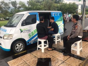 Unit Regident Sat Lantas Polres Palopo Laksanakan Pendampingan Pelayanan Pembayaran Pajak