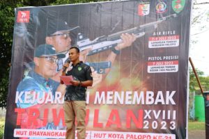Di Ikuti 150 Peserta, Kapolres Palopo Buka Secara Resmi Kejuaraan Menembak HUT Bhayangkara ke 77