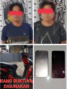 Rendi Dan Conda Residivis Pelaku Jambret di Jalan Poros Pinrang – Polmas di Penjarakan