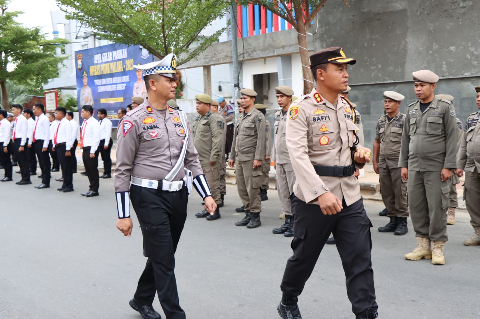 Kapolres Palopo Pimpin Apel Gelar Pasukan Operasi Patuh Pallawa 2023