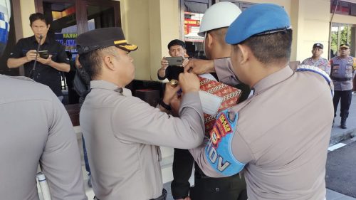 AKBP Andiko Wicaksono Pimpin Apel Gelar Pasukan Ops Patuh Pallawa Tahun 2023