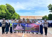 Hari Kedua Ops Patuh 2023, Satlantas Polres Bone Edukasi Pelajar SMP Tertib Berlalu Lintas