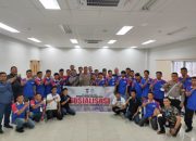 Sat Lantas Polres Luwu Sosialisasikan Operasi Patuh Pallawa 2023 Ke Karyawan Indomarco