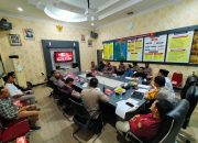 Antisipasi Kerawanan Pemilu, Polres Palopo Gelar Koordinasi Dengan Bawaslu dan KPU