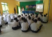 Danramil Panca Rijang Berikan Materi di Masa Pengenalan Lingkungan Sekolah di SMP Muhammadiyah Rappang
