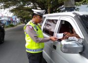 Satlantas Polres Luwu Sosialisasikan 8 Sasaran Operasi Patuh Pallawa 2023 ke Pengguna Jalan