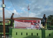 Jajaran Kodim 1420/Sidrap Secara Serentak Pasang Spanduk Netralitas TNI Pada Pemilu 2024