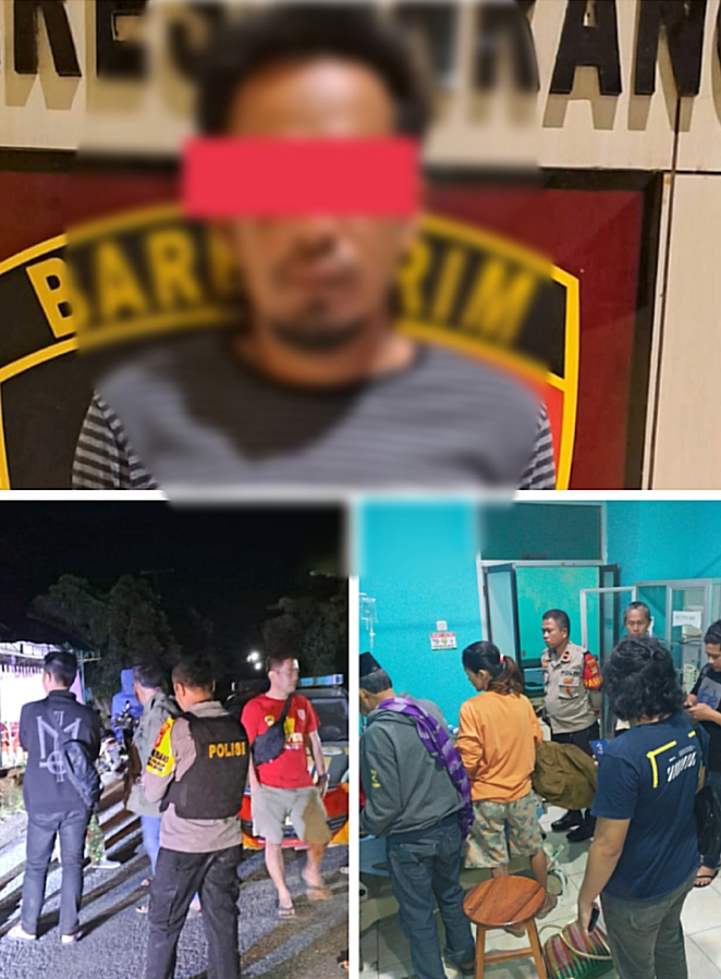 Kasat Reskrim Polres Pinrang Jebloskan "DATO" Pelaku Pemarangan di Kecamatan Duampanua