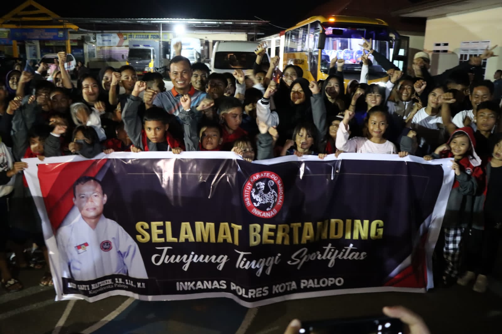 Kapolres Palopo Lepas 70 Atlet Inkanas Yang Akan Berlaga di Kapolda Cup Sulsel Dalam Rangka HUT Bhayangkara ke 77