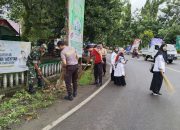 Bentuk Sinergitas, Tripilar Panca Rijang Kerja Bhakti di Bundaran Bambu Runcing