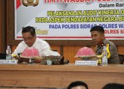 Tim Itwasda Polda Sulsel Lakukan Audit Kinerja PNBP Tahun 2023 di Polres Sidrap