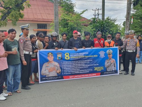 Hari ke 4 Ops Patuh, AKP Rusdi Yunus Terus Gencarkan Sosialisasi Operasi Patuh Pallawa 2023 Ke Masyarakat