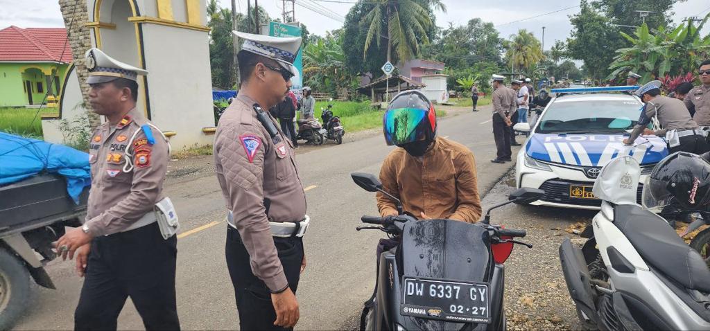 Hari Kelima Operasi Patuh 2023 di Bone, Sejumlah Pengendara Kena Tilang