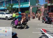 Unit Lalulintas Polsek Watang Sawitto Laksanakan PAM Gatur Lalin,ini Tujuannya