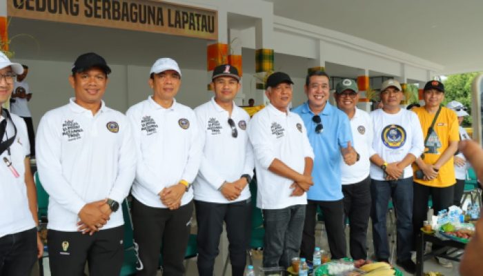 Kapolres Soppeng Hadiri Jalan Sehat Rangkaian Festival Budaya Gau Maraja La Patau Matanna Tikka