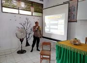 Polsek Pammana Polres Wajo Berikan Sosialisasi Bahaya Narkoba di SMAN 9 Wajo.
