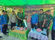 Dandim 1420/Sidrap Serahkan Kunci Bedah Rumah RTLH Tahap 4