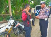 Terjaring Ops Patuh, Satlantas Polres Bone Tindak Pengguna Knalpot Brong
