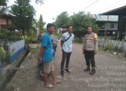 Bhabinkamtibmas Kelurahan Siparappe Polsek Watang Sawitto Sambangi Warga Binaannya