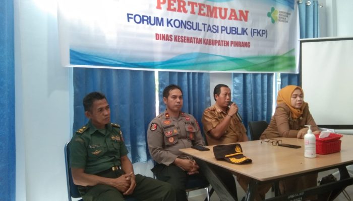 Kapolsek Watang Sawitto Hadiri Forum Konsultasi Publik Dengan Beberapa Instansi Terkait Bahas ODGJ