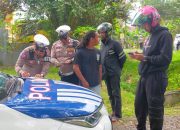 Satlantas Polres Bone Jaring Puluhan Pengendara Pada Hari Ke-9 Ops Patuh Pallawa