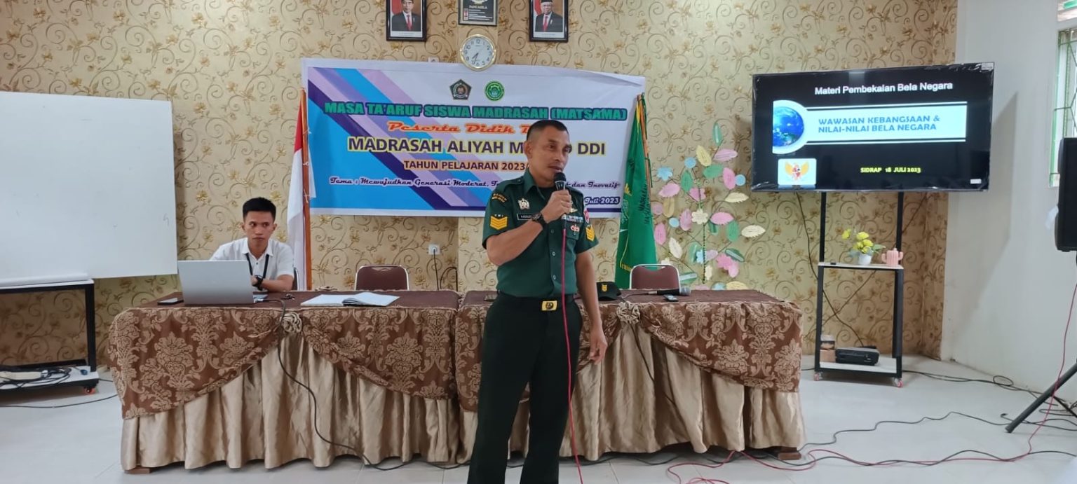Menambah Wawasan Siswa, MATSAMA MA Mahad DDI Pangkajene Gandeng Narasumber Dari Berbagai Instansi