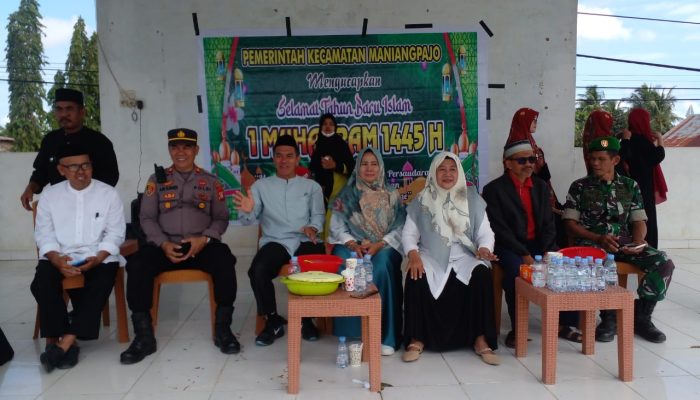 Kapolsek Maniang Pajo Pimpin Pengamanan Pawai Dalam Rangka Menyambut Tahun Baru Islam