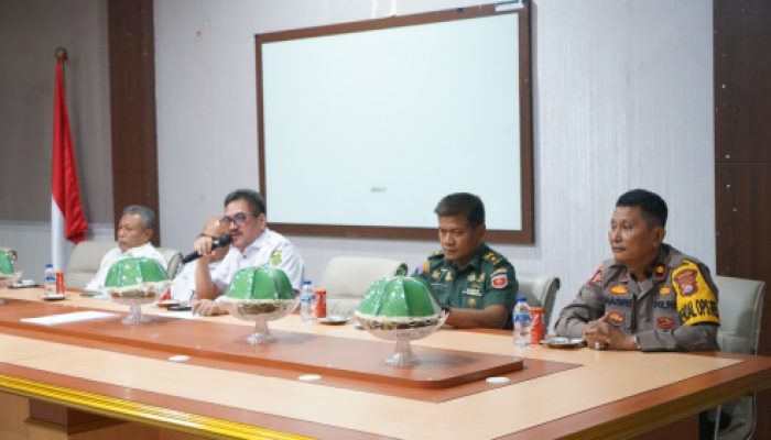 Kasdim 1420/Sidrap Menghadiri Rapat Persiapan Sulsel Anti-Mager