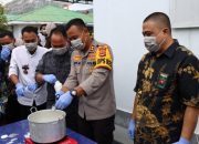 Polres Palopo Bersama Kejari Musnahkan Barang Bukti Narkoba