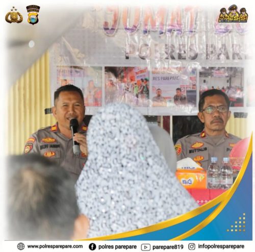 Melalui Jumat Curhat Warga Sampaikan Ini Ke Polres Pare-Pare