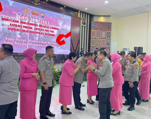 Kapolres Luwu Sampaikan Selamat Atas Sertijab PJU dan Kapolres Jajaran Polda Sulsel