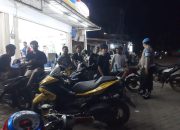 Cegah Gangguan Kamtibmas dimalam Hari Kapolsek Maniangjapo Turunkan Personil Lakukan Patroli Blue Light