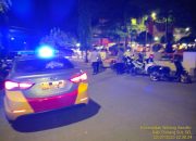 Polsek Watang Sawitto Polres Pinrang Gencarkan Patroli Blue Ligt