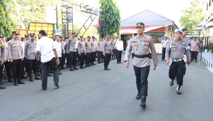 Saat Pimpin Apel Perdana, Kapolres Arman Muis : Terus Tingkatkan Pelayanan Untuk Masyarakat