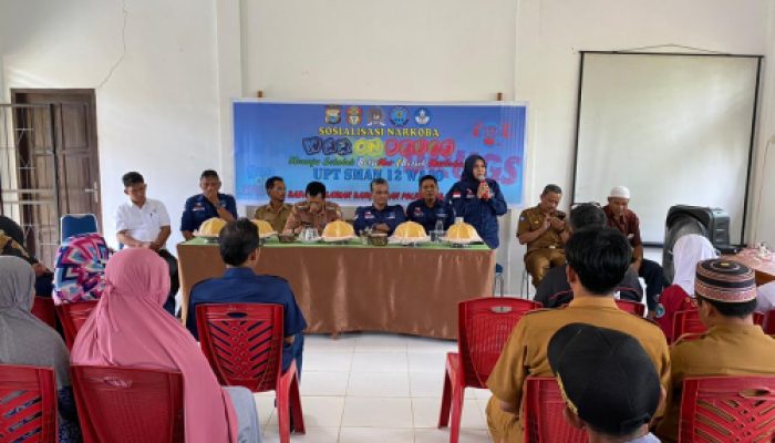 Program Sekolah Bersinar, Sat Res Narkoba Polres Wajo Lakukan Penyuluhan Bahaya Narkoba Di Sekolah-Sekolah