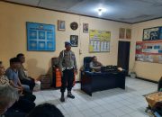 Kapolsek Watang Sawitto Pimpin Anev Kinerja Personil, Ini Penekanannya