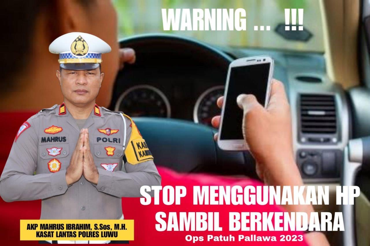 Ops Patuh Pallawa 2023 Berakhir, Polres Luwu Menindak 44 Pelanggar Dengan Tilang Dan 513 Teguran