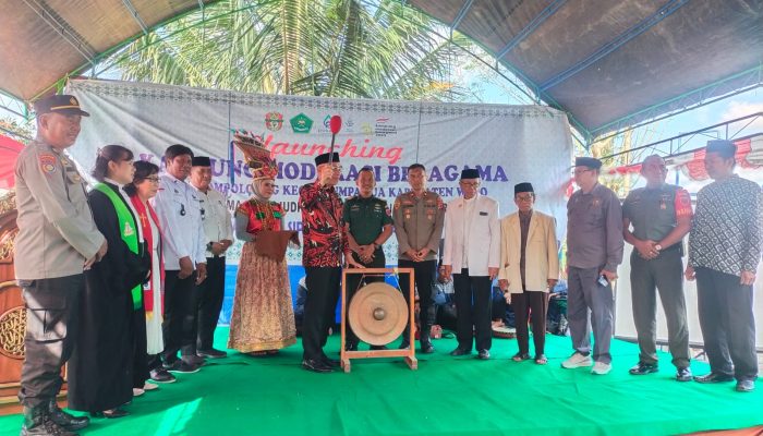 Lounching Kampung Moderasi Beragama Berjalan Sukses Di Pitumpanua