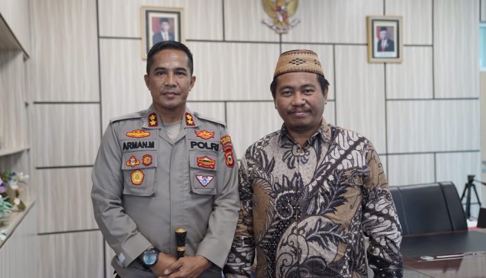 Kunjungi Rektor IAIN, Kapolres Minta Doa Restu Pelihara Kamtibmas Di Wilayah Hukum Polres Pare-Pare