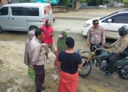 Gerak Cepat, Kapolsek Telluawanua  Polres Palopo Selesaikan Masalah Warga Mancani Dengan Pekerja Proyek