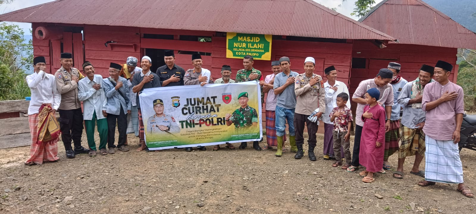 Tim Polisi Syariah Palopo Laksanakan Jum'at Curhat di Kelurahan Beta