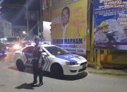 Wujudkan Kamseltibcarlantas, AKP Agussalim Lakukan Patroli Blue Light di Wilayah Hukum Polres Pinrang