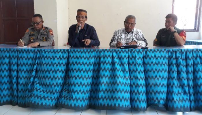 Rapat Persiapan Peringatan HUT RI ke-78 Tahun 2023, Kapolsek Keera Polres Wajo Apresiasi Pemerintah Kecamatan