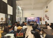 Ada Apa? Aktivis Kepung Kanit Regident Polres Palopo di Warkop