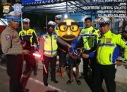 Malam Minggu, Sat Lantas Polres Pinrang  Jaring Pemuda Bawa Sajam