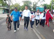 Dukungan Penuh Gubernur Sulsel dan Dandim Sidrap dalam Gerak Jalan Santai Anti Mager