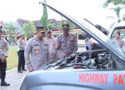 Gelar Pengecekan Randis, Kapolres Pinrang Pastikan Kendaraan Dinas Tidak Bermasalah Saat Digunakan Dalam Bertugas
